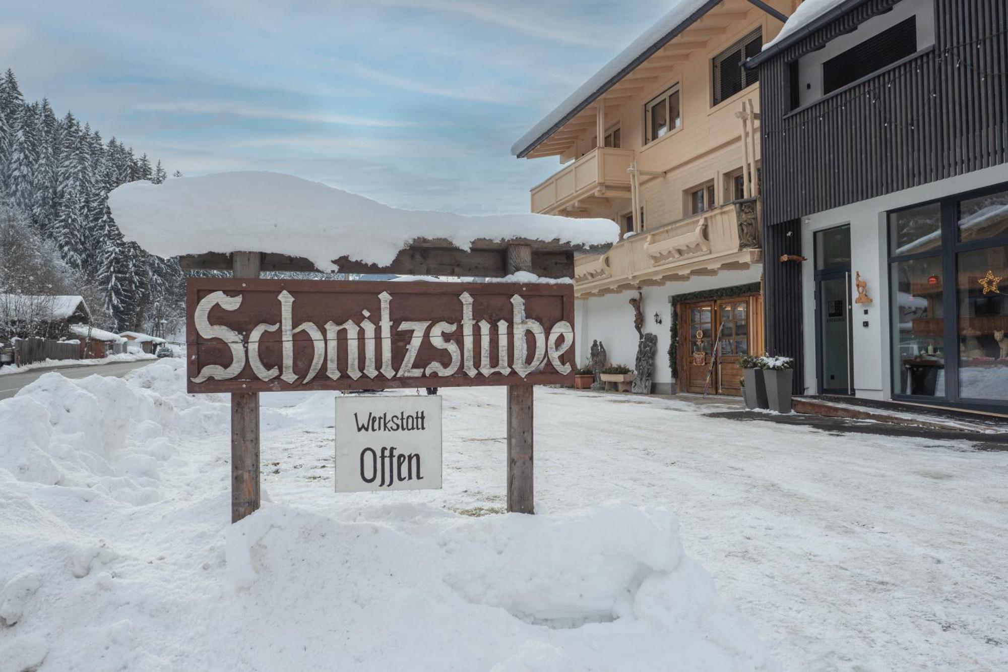 Alte Bildhauerei Leilighet Aurach bei Kitzbuehel Eksteriør bilde