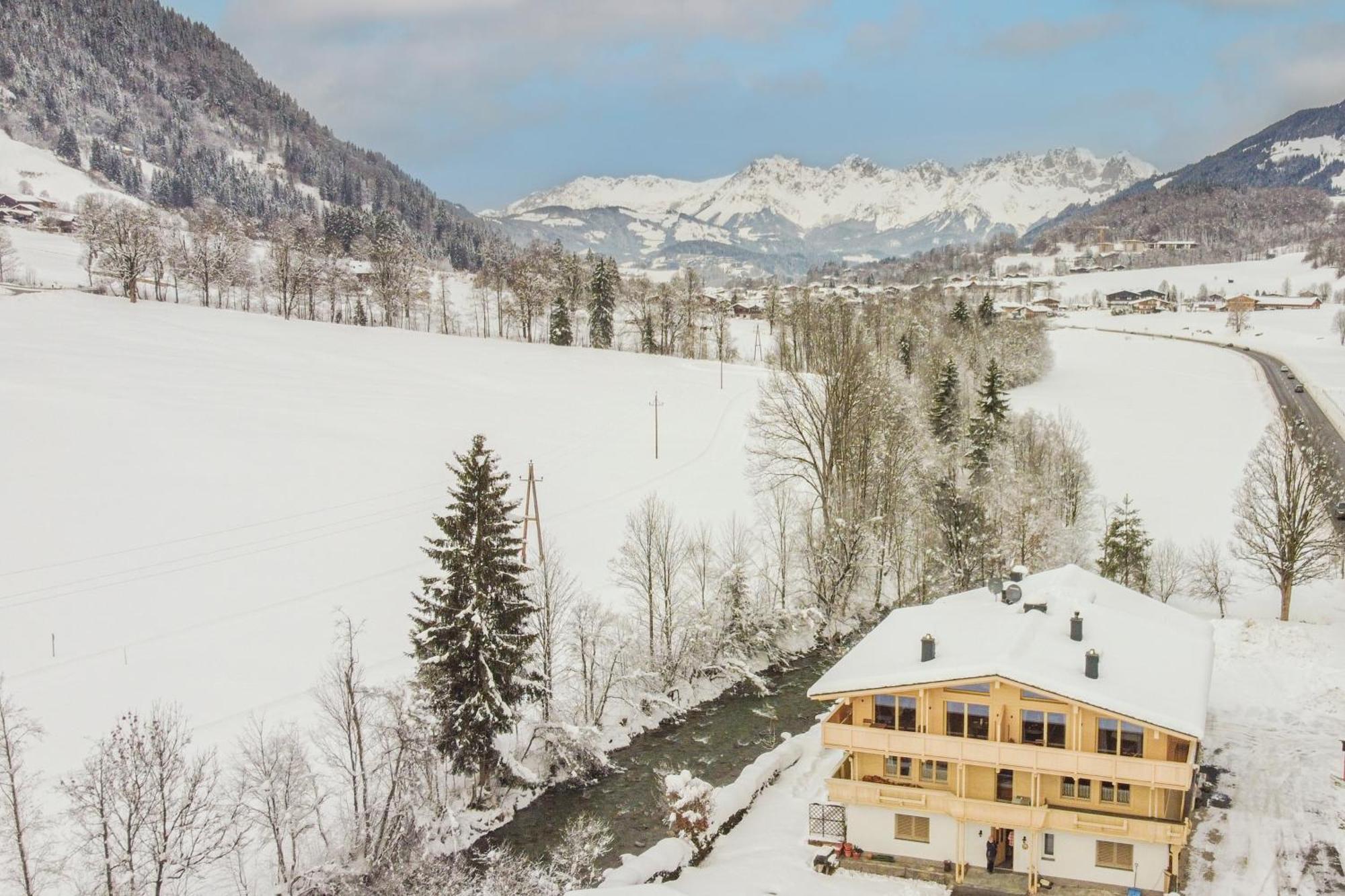 Alte Bildhauerei Leilighet Aurach bei Kitzbuehel Eksteriør bilde